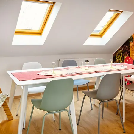 Nussknacker Suite - Ankommen&Wohlfühlen mit viel Raum für 8 Gäste 3 Schlafzimmer Dachterrasse Freunde Familien 120qm Apartamento *