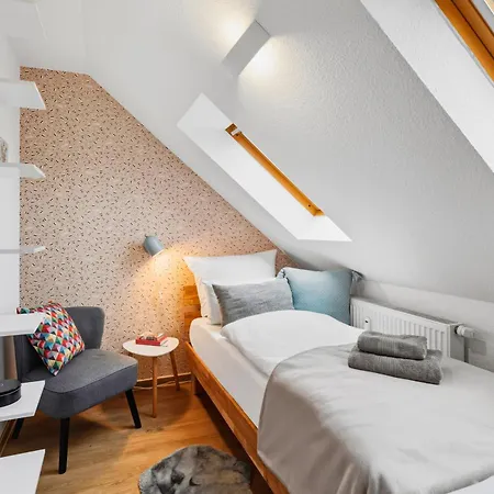 Nussknacker Suite - Ankommen&Wohlfühlen mit viel Raum für 8 Gäste 3 Schlafzimmer Dachterrasse Freunde Familien 120qm * Chemnitz