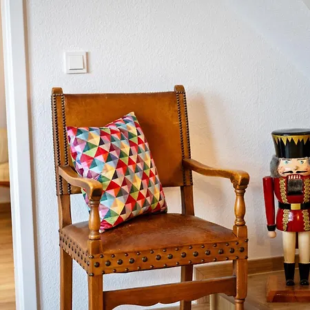 Nussknacker Suite - Ankommen&Wohlfühlen mit viel Raum für 8 Gäste 3 Schlafzimmer Dachterrasse Freunde Familien 120qm Chemnitz