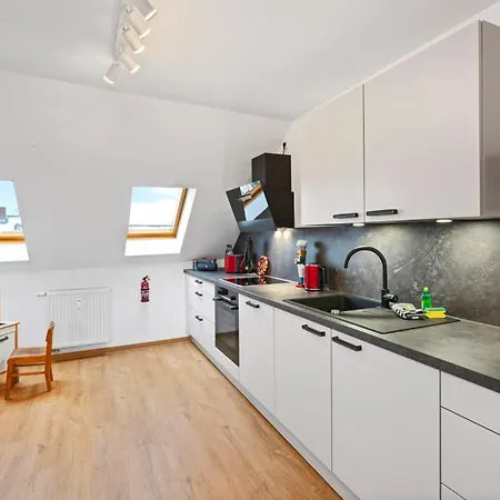 Lägenhet Nussknacker Suite - Pro Max - Ankommen & Wohlfuehlen - Viel Raum 3 Schlafzimmer Dachterrasse Freunde Familien Arbeiten 2 Wc 120Qm Chemnitz