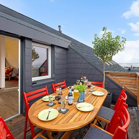 Nussknacker Suite - Ankommen&Wohlfühlen mit viel Raum für 8 Gäste 3 Schlafzimmer Dachterrasse Freunde Familien 120qm *