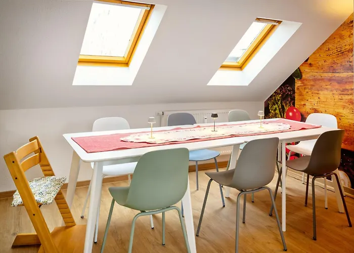 Nussknacker Suite - Ankommen & Wohlfuehlen - Viel Raum Fuer 8 Gaeste 3 Schlafzimmer Dachterrasse Freunde Familien 2 Wc 120Qm شقة *