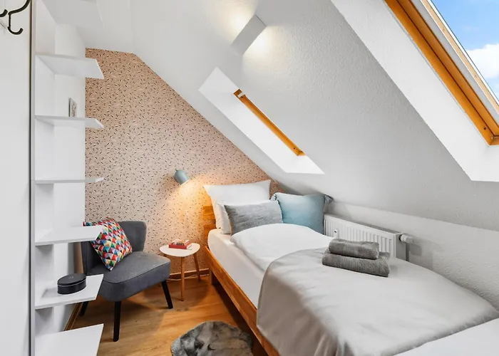 Nussknacker Suite - Ankommen & Wohlfuehlen - Viel Raum Fuer 8 Gaeste 3 Schlafzimmer Dachterrasse Freunde Familien 2 Wc 120Qm * Chemnitz