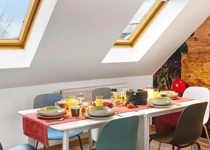 Lejlighed Nussknacker Suite - Ankommen & Wohlfuehlen - Viel Raum Fuer 8 Gaeste 3 Schlafzimmer Dachterrasse Freunde Familien 2 Wc 120Qm Chemnitz