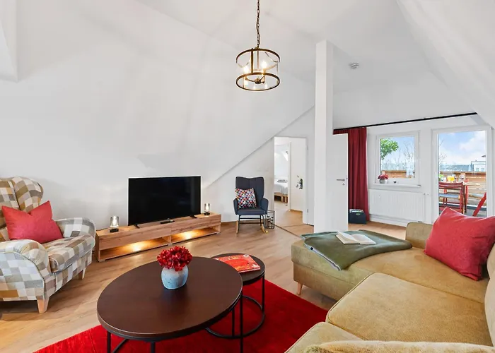 Nussknacker Suite - Ankommen & Wohlfuehlen - Viel Raum Fuer 8 Gaeste 3 Schlafzimmer Dachterrasse Freunde Familien 2 Wc 120Qm شقة